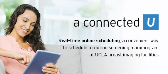 Online Scheduling For Screening Mammogram - Ucla Radiology, Southern, Ca